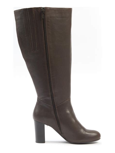 bottes mollet larges femme|Gabylou, bottes mollets larges